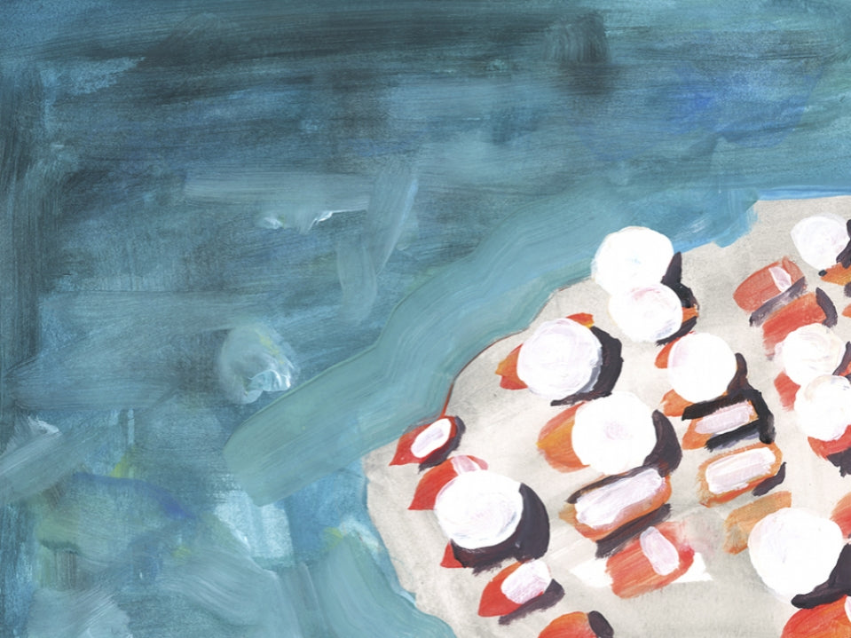 Amalfi Life Canvas Giclée - 36" x 48"