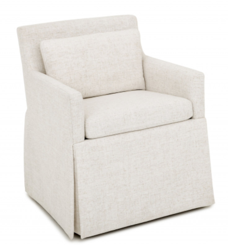 Carmel Dining Chair W/ Waterfall Skirt - Custom