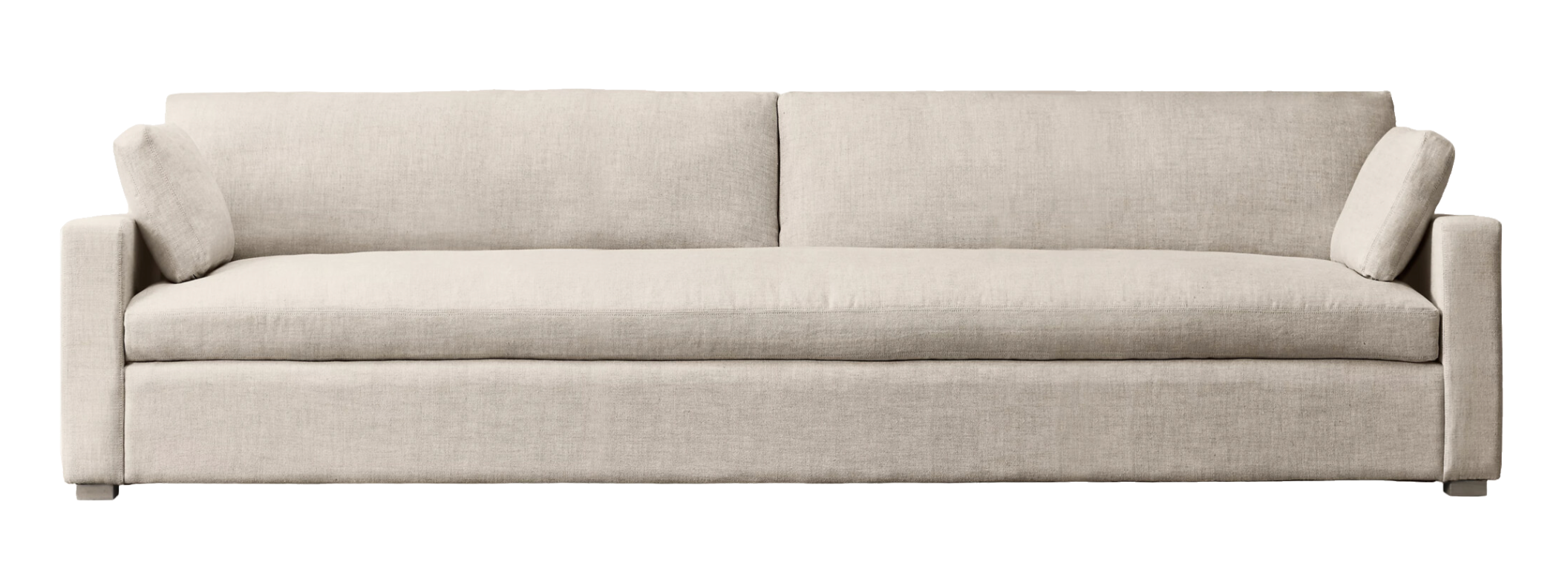 Milan Bench Seat Sofa w/Trillium Fill - Custom