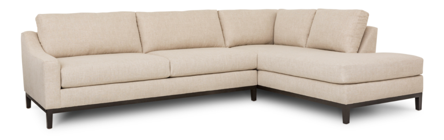 Vienna Sectional with Denier Fill - Custom