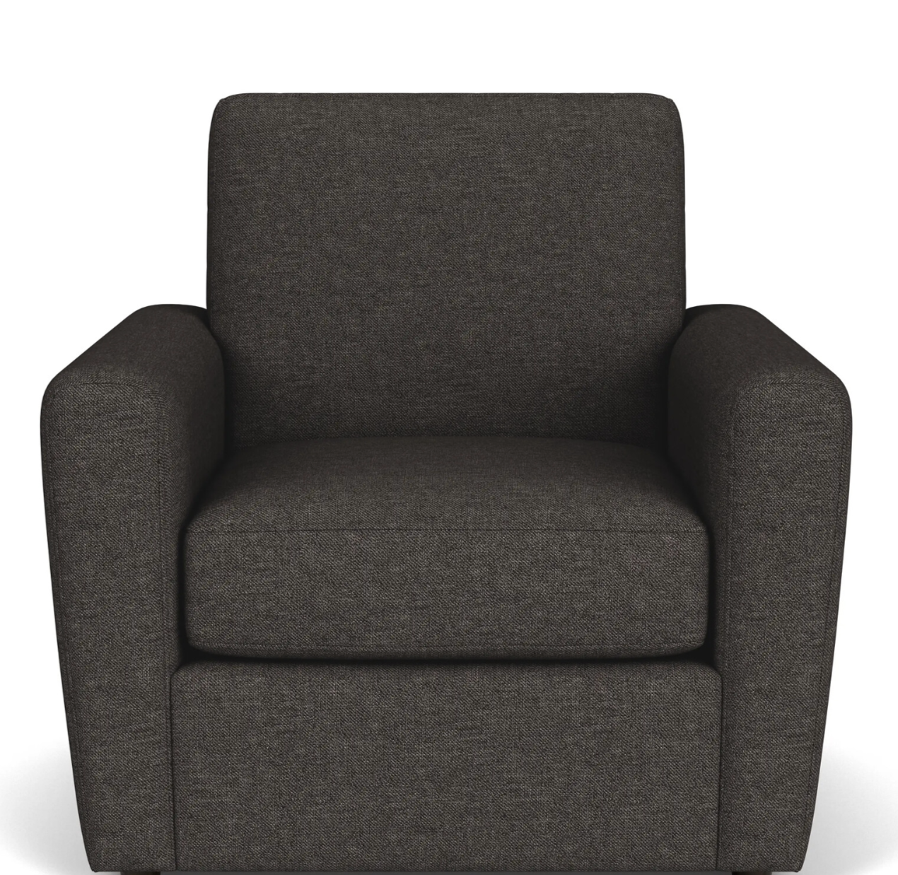 Amber Custom Upholstered Swivel Chair