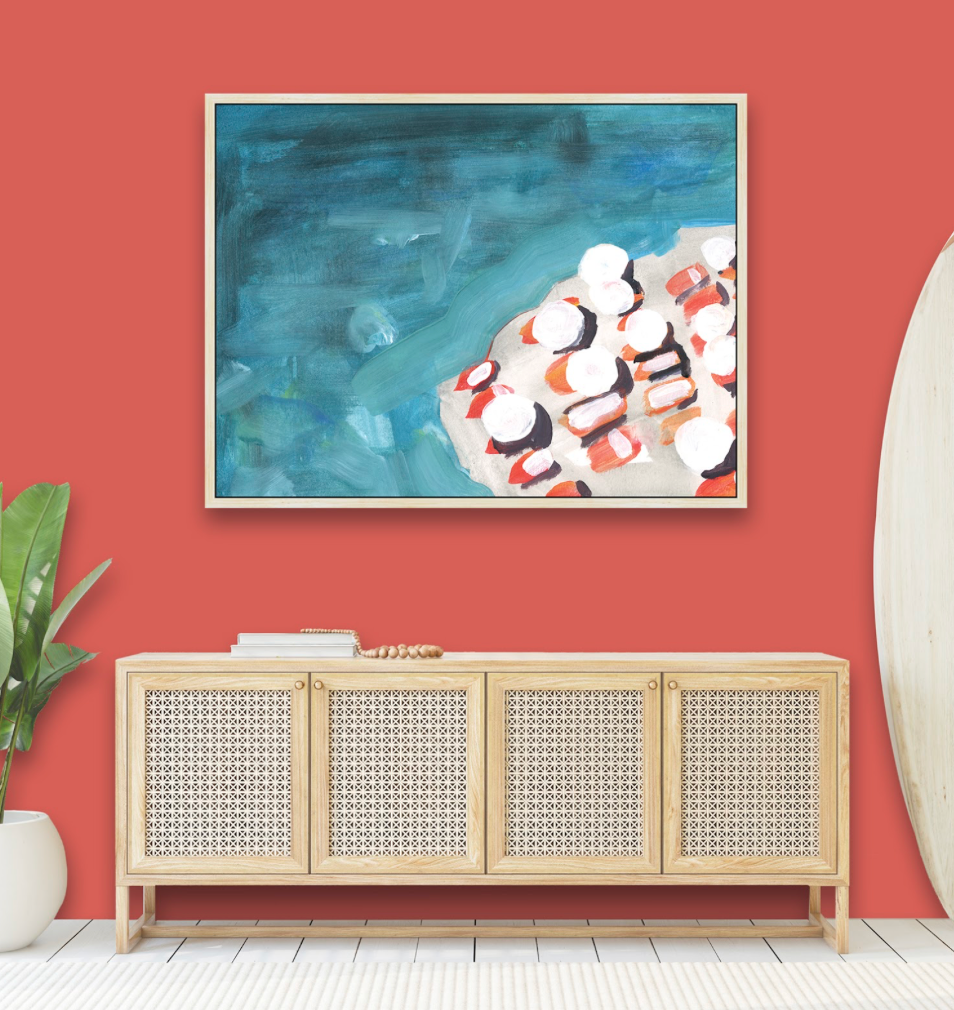 Amalfi Life Canvas Giclée - 36" x 48"