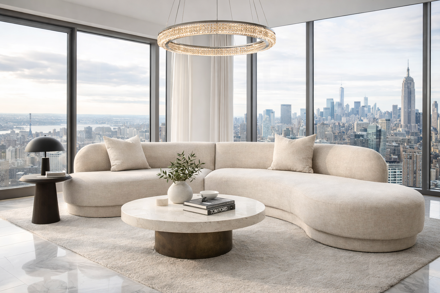 Arden Curved Sectional - Custom