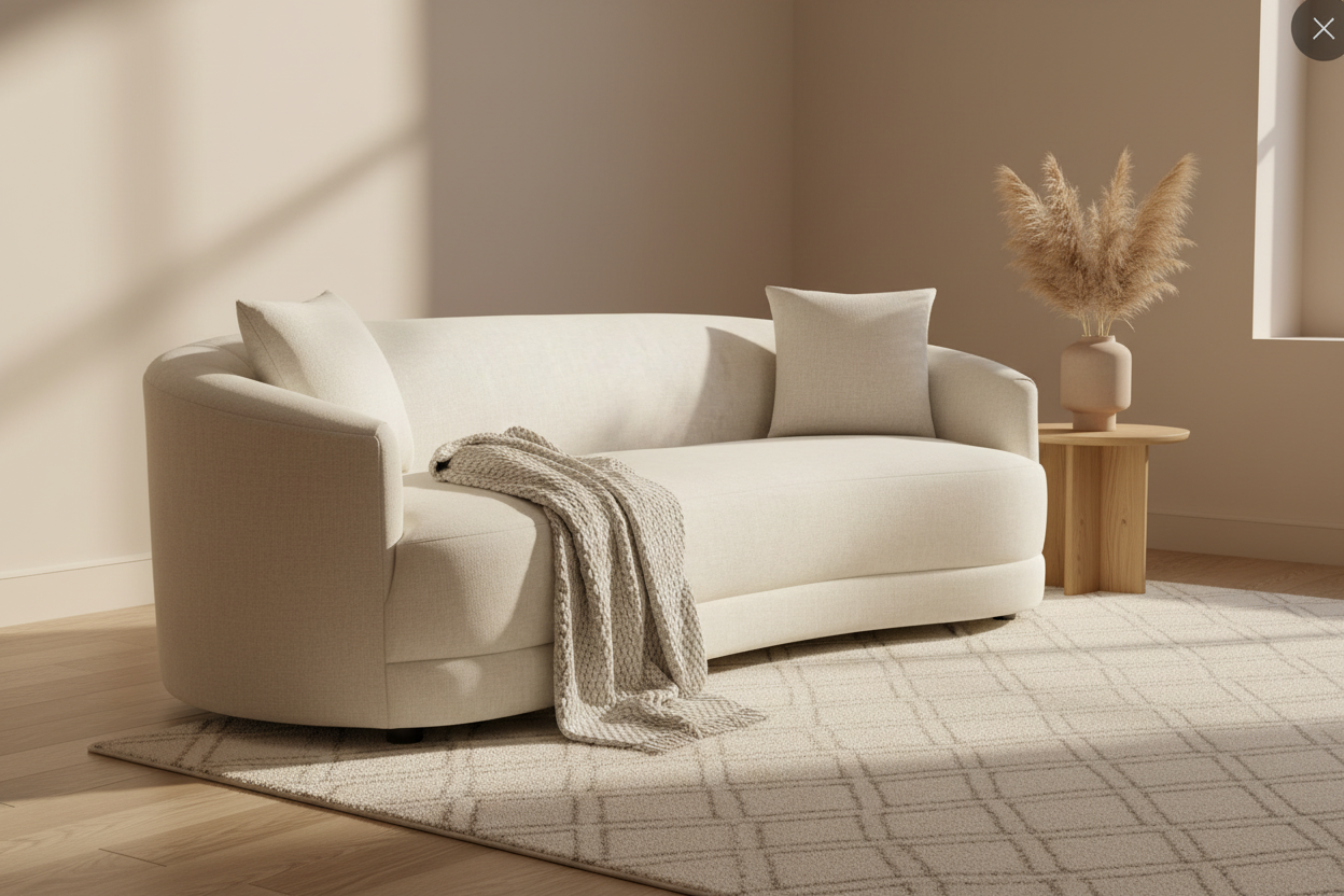 Sorrento Curved Sofa - Custom